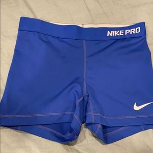 Women’s Nike pro combat compression shorts